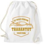 printfashion Trabantos sofőr - Sportzsák, Tornazsák - Fehér (5177933)