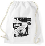 printfashion Forma 1 anime - Sportzsák, Tornazsák - Fehér (13942791)