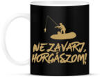 printfashion Ne zavarj horgászom - Bögre - Fekete (4711208)