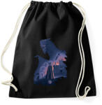 printfashion Sárkányok háza - Sportzsák, Tornazsák - Fekete (16505325)