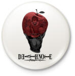 printfashion Death Note - Kitűző, hűtőmágnes - Fehér (16442913)