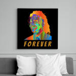 printfashion Michael Jackson - Vászonkép - Fekete (10890481)