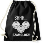 printfashion GYM things - Sportzsák, Tornazsák - Fekete (2393980)