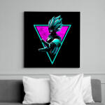 printfashion Retro herceg - Vászonkép - Fekete (6646885)