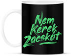 printfashion nem-kerek-zacskot-paint-mint - Bögre - Fekete (1073998)