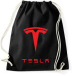 printfashion Tesla - Sportzsák, Tornazsák - Fekete (2072595)