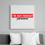 printfashion Just awesome - Vászonkép - Fehér (7801101)