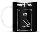 printfashion Érzelmek Be-Ki - Bögre - Fekete (973744)