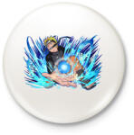 printfashion Naruto Rasengan - Kitűző, hűtőmágnes - Fehér (7214809)