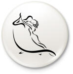 printfashion Szerelem2 - Kitűző, hűtőmágnes - Fehér (3082303)