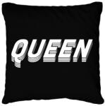 printfashion 3D queen - Párnahuzat, Díszpárnahuzat - Fekete (13037760)