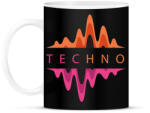 printfashion Techno - Színes - Bögre - Fekete (6579271)