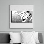 printfashion Jujutsu Kaisen száj - Vászonkép - Fehér (16039318)