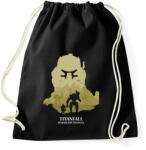 printfashion Titanfall - Sportzsák, Tornazsák - Fekete (2062020)