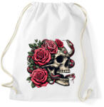 printfashion Koponya - Sportzsák, Tornazsák - Fehér (15172184)