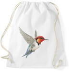 printfashion Kolibri - Sportzsák, Tornazsák - Fehér (1018372)