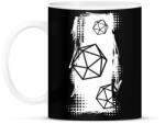printfashion Trash polka D20 (fehér) - Bögre - Fekete (7277149)