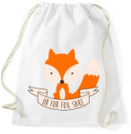 printfashion Oh for fox sakee - Sportzsák, Tornazsák - Fehér (5122456)