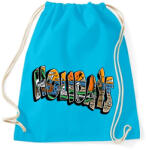 printfashion HOLIDAYS - Sportzsák, Tornazsák - Surf blue (1541700)