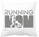 printfashion Running mom - Párnahuzat, Díszpárnahuzat - Fehér (13699711)