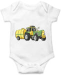 printfashion Trágyázó traktor - Baba Body - Fehér (11757110)