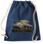 printfashion M4 Sherman WOT - Sportzsák, Tornazsák - Sötétkék (2584384)