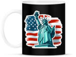 printfashion Usa liberty - Bögre - Fekete (16195107)