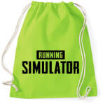 printfashion Running simulator - Sportzsák, Tornazsák - Limezöld (2318004)