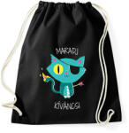 printfashion Maradj kíváncsi - Sportzsák, Tornazsák - Fekete (16019313)