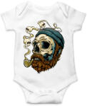 printfashion Tengerész koponya - Baba Body - Fehér (1329069)