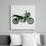 printfashion suzuki v-strom2 - Vászonkép - Fehér (6633278)