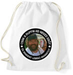 printfashion Csak a puffin ad neked erőt és mindent lebíró akaratot - Sportzsák, Tornazsák - Fehér (2785930)