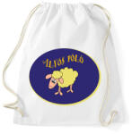 printfashion Alvós póló - Sportzsák, Tornazsák - Fehér (423374)