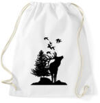 printfashion wild life - Sportzsák, Tornazsák - Fehér (3760339)