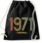 printfashion 1971 - Sportzsák, Tornazsák - Fekete (11982193)