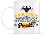 printfashion Próbáltad már a pizzát? - Bögre - Fehér (9403014)
