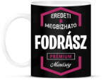 printfashion Fodrász prémium minőség - Bögre - Fekete (1430272)