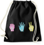 printfashion Kaiji Anime - Sportzsák, Tornazsák - Fekete (5093392)