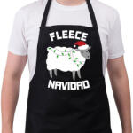 printfashion Bárányka - Kötény - Fekete (4931477)