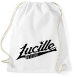 printfashion Walking Dead - Lucille - Sportzsák, Tornazsák - Fehér (380049)