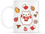 printfashion Boldog jegesmedve karácsonya - Bögre - Fehér (1094275)