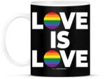 printfashion LOVE IS LOVE - humanista - LMBT / LMBTQI (128) - Bögre - Fekete (3910761)