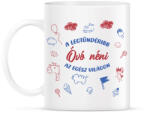 printfashion Legtündéribb Óvó néni - Bögre - Fehér (7304262)