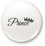 printfashion Prince - Kitűző, hűtőmágnes - Fehér (3077532)