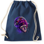 printfashion Vad zenék - Sportzsák, Tornazsák - Sötétkék (41043)