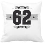 printfashion b-day-62-dark-lightgrey - Párnahuzat, Díszpárnahuzat - Fehér (514206)