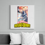 printfashion Boku no Hero Academia - Vászonkép - Fehér (6638156)