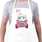 printfashion best friend macska - Kötény - Fehér (14973764)