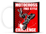 printfashion Motocross - Bögre - Fekete (13874108)