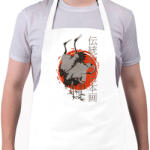 printfashion Japán kultúra - Kötény - Fehér (7632147)